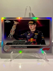 2022 Topps Chrome Formula 1 F1 Max Verstappen #192 Refractor RedBull - Bild 1 von 2