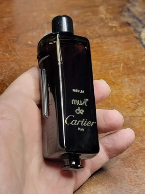 Винтажная женская парфюмерная вода Must de Cartier 1,6 унции 50 мл заправочная бутылка без коробки неиспользованная - Изображение 1 из 4