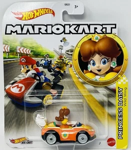 Hot Wheels Mario Kart Princess Daisy Wild Wing Nuevo Paquete Dañado - Imagen 1 de 2