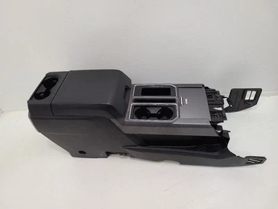 2015-2016 Ford F150 Front Floor Center Console Assembly Without Shifter Black Foto 1 de 4