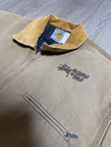 Chaqueta STUSSY CARHARTT Stussy Carhartt Detroit M De colección Japón - Imagen 1 de 3