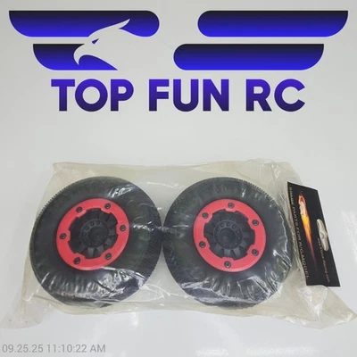 Kforce Racing 1/10 Scale Bead-Lock Short Truck Rubber Tires 12mm Hex - Image 1 of 3