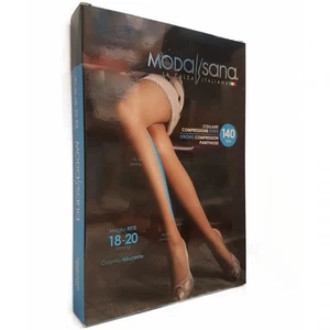 MODASANA WOMEN'S COLLANT 140 DEN 18/20 MMHG HONEYCOMB MESH CALIBRATED - Picture 1 of 2
