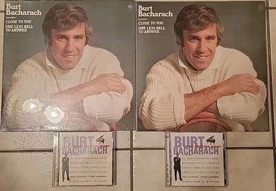 Burt Bacharach Self Titled Vinyl LP Both Sealed Both Original w/Bonus CD 2 Avail - Image 1 of 4