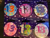 Details about   Age 3 Birthday Badge I am 3 today Birthday Party Badges gift present boys girls