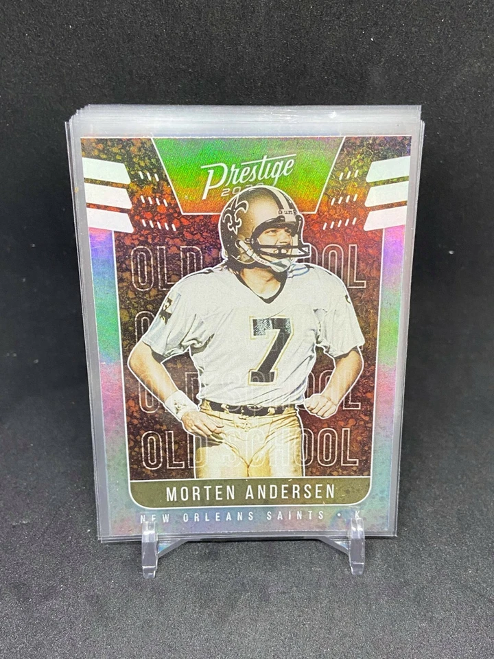 2020 Panini Prestige Old School Morten Anderson - Image 1 of 1