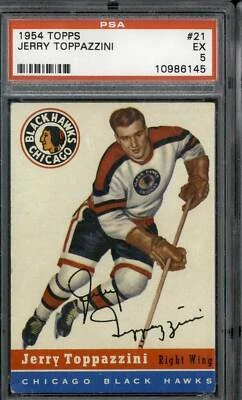 1954 Topps #21 Jerry Toppazzini - PSA 5 - Image 1 of 2