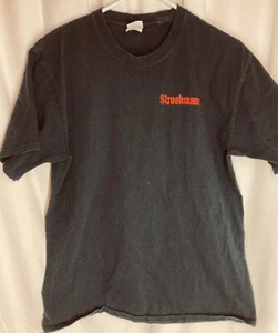 Camiseta grande Stroehmann Bread para hombre negra bordada Pennsylvania Dutch Bakery - Imagen 1 de 4