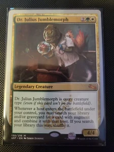 Magic The Gathering Dr. Julius Jumblemorph Unstable Non-Holo UST 130/216 MYTHIC - Picture 1 of 2