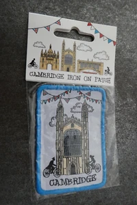 Cambridge Woven Cloth Patch Badge (L3KA) - Picture 1 of 2