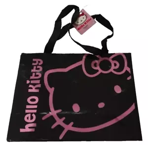 HELLO KITTY SHOPPER BAG BORSA BUSTA DA SPESA SHOPPING FASHION 44X33 + MANIGLIE - Foto 1 di 1