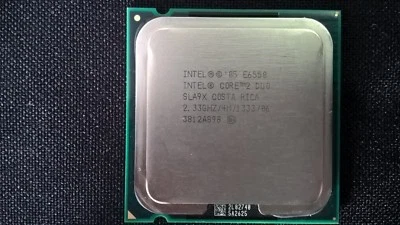 CPU Intel Core-Duo - 2.33 Ghz - E6550 - Immagine 1 di 3