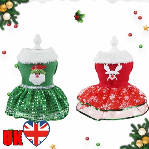 VETEMENTS Carino vestito cane gatto abbigliamento facile da pulire animale domestico tutù gonna per vacanze festa di Natale