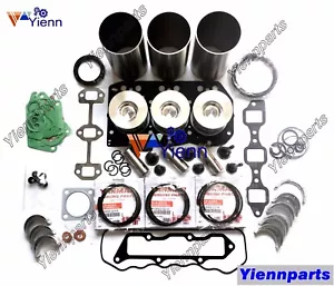 3D82AE-3 Engine Overhaul Rebuild Kit For Komatsu PC28UU-2 PC25R PC27MR Repair - Picture 1 of 7
