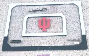 ISIAH THOMAS Hoosiers FIRMATO Backboard JSA COA INDIANA Pallacanestro - Foto 1 di 4