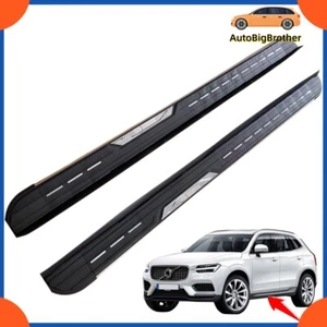 Fits for Volvo XC60 2018-2023 Fixed Running Board Side Steps Pedals Nerf Bar - Picture 1 of 7