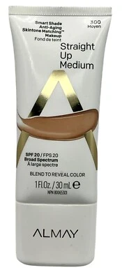 Almay Smart Shade Anti-Envejecimiento Tono de Piel Maquillaje a Juego 300 Recto Mediano Foto 1 de 3