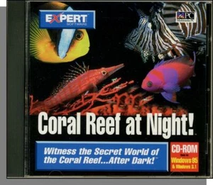 Korallenriff bei Nacht! (1995) - Neue Bildschirmschoner-CD-ROM für Windows 95! - Bild 1 von 2