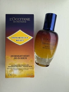 L’occitane Immortelle Reset Overnight Serum 50ML Boxed - Picture 1 of 3