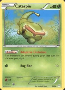 2x (GEN-003) Caterpie (C) Pokemon Generations Card # 3 - Picture 1 of 1