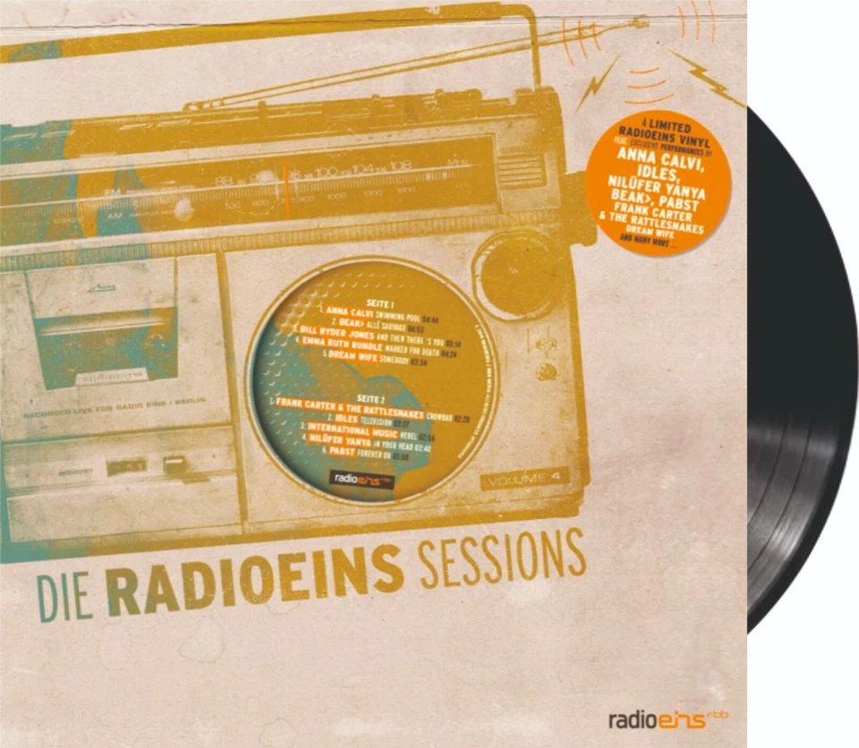 Various Artists "radioeins sessions vol.4" limited Vinyl LP NEU Album 2019 RBB - Bild 1 von 1