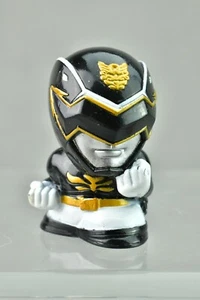 Tensou Sentai Goseiger Gosei Agri Black Finger Puppet Mini 2010 - Picture 1 of 2