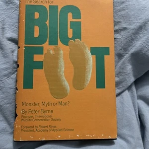 Search for Big Foot : Monster, Myth or Man? by Peter Byrne (Hardcover) Signed - Imagen 1 de 12