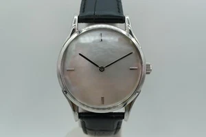 MANU PROPRIA ANGULAR MOMENTUM SKYMASTER MOTHER OF PEARL STEEL LIMITED SWISS 36MM - Picture 1 of 9