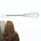 Stainless Steel Hairdressing Tool Tint Color Dye Whisk Balloon Whip Mixer N  F?J