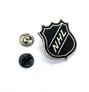 NHL SHIELD PIN National Hockey League Logo Gift Enamel Hat Backpack Lapel Brooch - Picture 1 of 4