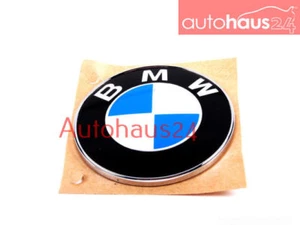 BMW E36 3 SERIES TRUNK ROUNDEL EMBLEM LOGO GENUINE OEM NEW CONVERTIBLE (93-97) - Picture 1 of 1
