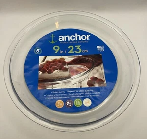 Anchor Hocking Ofen Basics Kuchenplatte Backform Klarglas 9" 82638L11 - Bild 1 von 6
