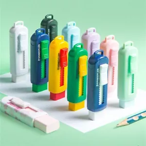 Staedtler Rubber Retractable Erasers Eco-friendly Rubbers Macaron Pastel Color - Picture 1 of 14