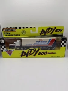 Matchbox 1990 75th Indy 500 Team Galles - KRACO Car Transporter Vintage - Bild 1 von 1