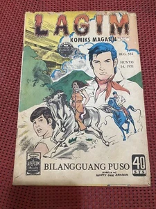 Cómics coleccionables tagalo vintage de Filipinas 1971 Lagim Komiks Magasin #532 GMS - Imagen 1 de 10