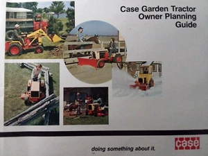 Case 446 444 224 220 108 210 646 tractor jardín césped folleto de ventas a color 1974 - Imagen 1 de 1