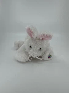 Webkinz White Bunny Rabbit Plush Stuffed Animal Ganz No Code - Picture 1 of 5