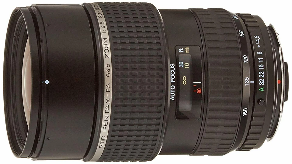 PENTAX telephoto zoom lens FA645 80-160mm F4.5 645 mount - Image 1 of 1