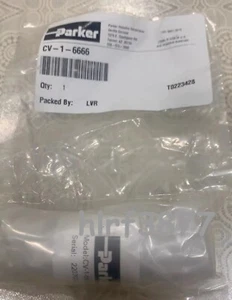 cxBrand New Parker CV-1-6666 Check valve Fast delivery - Picture 1 of 2