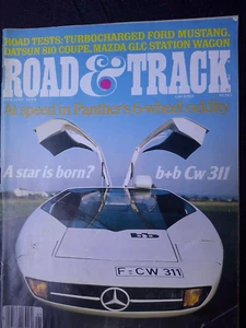 Road & Track Magazine jan 1979 ford mustang turbo datsun 810 coupe b+b cw 311 - Imagen 1 de 2