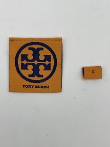 (2) EUC Tory Burch Logo And Size S Sweater Tags from Wool Cardigan