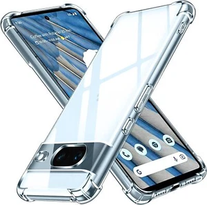 Coque Silicone Transparente Angles Renforces Pour Google Pixel 8 Little Boutik© - Photo 1/4
