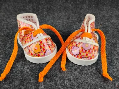 Zapatos Nuestra Generación OG 18" se adapta a Muñeca American Girl Informal Lindo Naranja Floral Foto 1 de 4