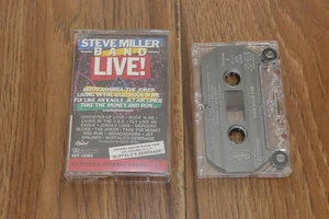 Steve Miller Band: Live!  - 1983 Cassette - Test Played - Picture 1 of 4