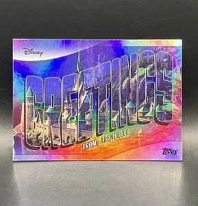 2025 Topps Disney Wonder Greetings From: Arendelle #GF-3 Chrome Frozen NM/M - Bild 1 von 3