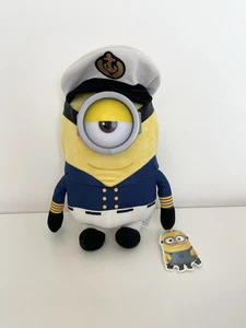 Despicable Me Plush Stuffed Toys One Sailor Minions 11" New With Tags - Picture 1 of 6