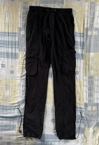 Pantalones elásticos tácticos cargo negros grandes American Stitch para hombre talla M - Imagen 1 de 15