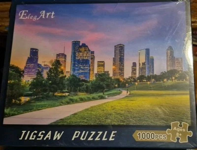 Rompecabezas ElegArt 1000 piezas horizonte de la ciudad al atardecer Foto 1 de 2