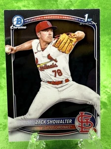 Zack Showalter - 2025 Bowman Prospect #BCP-74 St Louis Cardinals - 1st Bowman - Picture 1 of 11