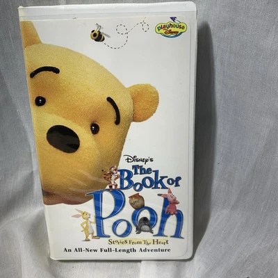 Book of Pooh: Stories from the Heart VHS Disney Clamshell Tested - Image 1 of 3